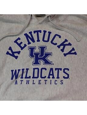 Kentucky Wildcats Hoodie Men 2XL y2k Grey Heather Granola